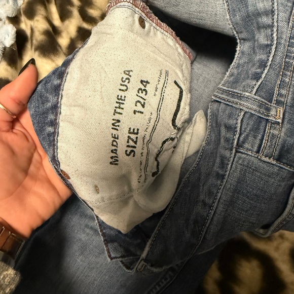 Kimes Ranch Blue Straight Leg Jeans - Picture 3 of 3